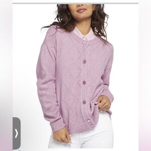 NYDJ cardigan open woven